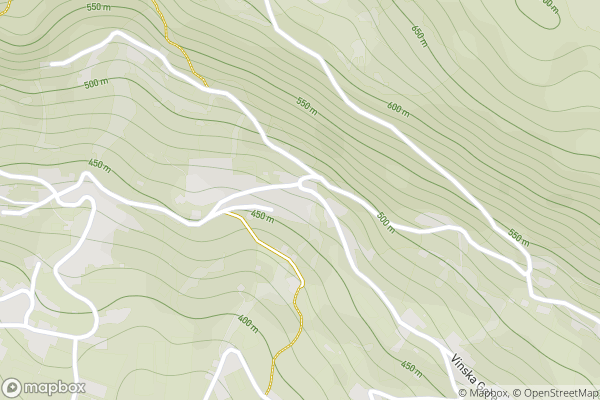 static Mapbox map