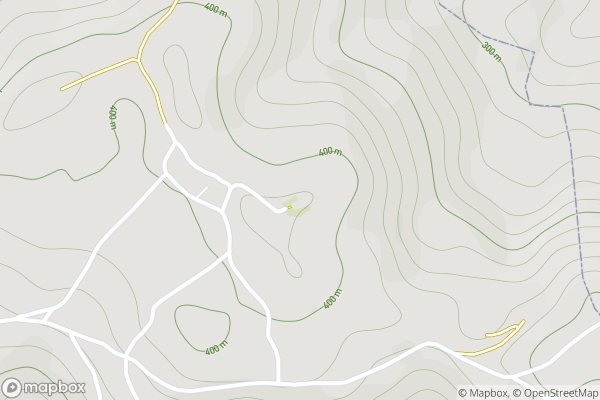static Mapbox map