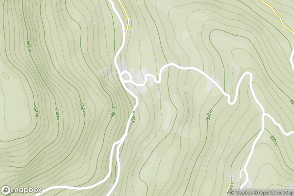 static Mapbox map