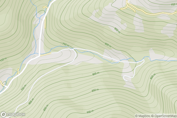 static Mapbox map