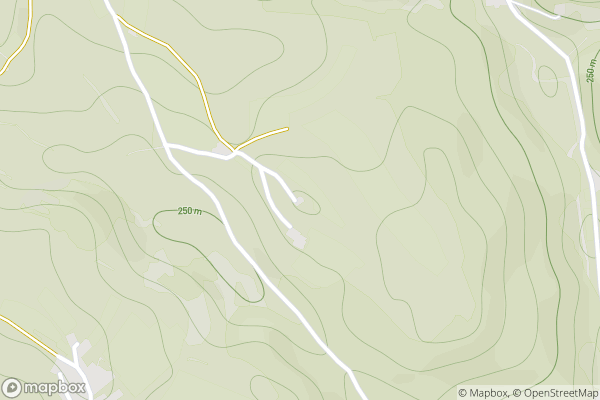 static Mapbox map