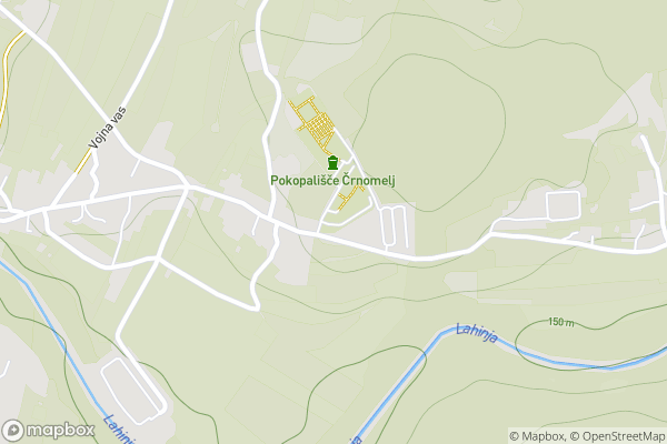 static Mapbox map