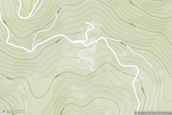 static Mapbox map