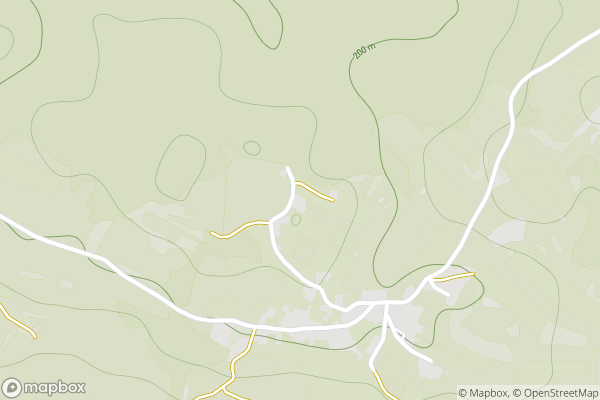 static Mapbox map
