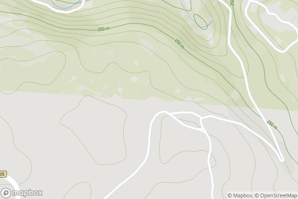static Mapbox map