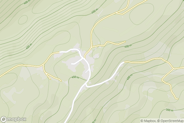 static Mapbox map