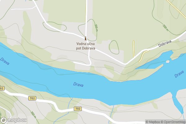 static Mapbox map