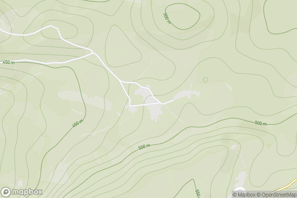static Mapbox map