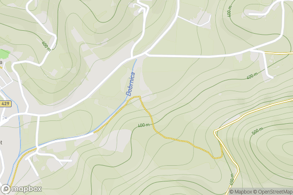 static Mapbox map