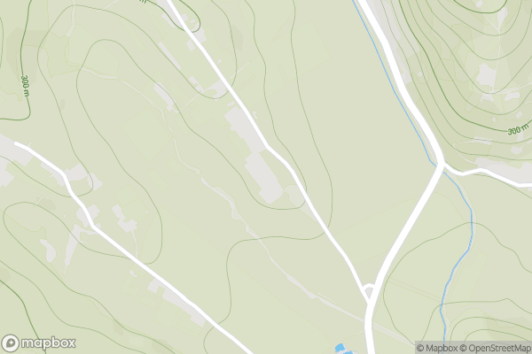 static Mapbox map