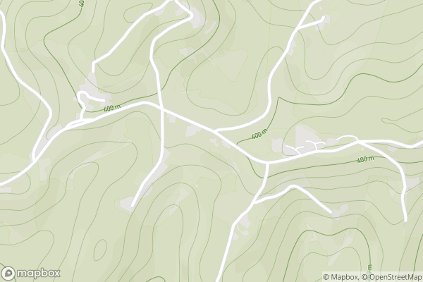 static Mapbox map