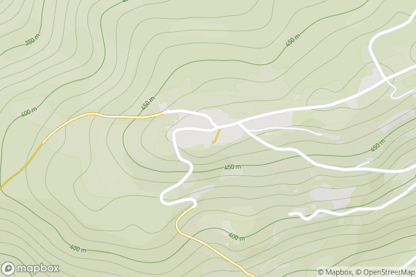 static Mapbox map