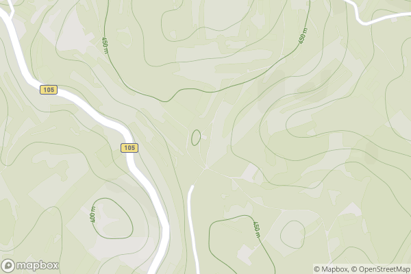 static Mapbox map