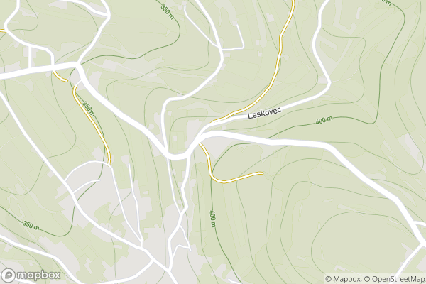 static Mapbox map