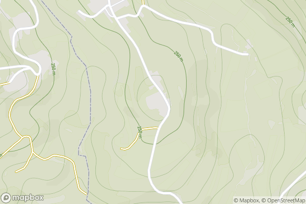 static Mapbox map