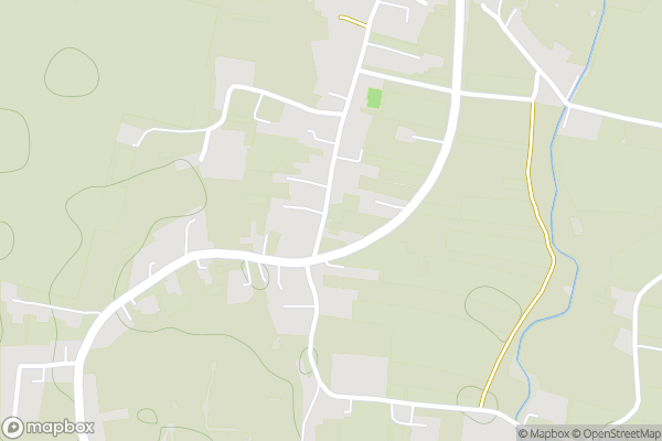static Mapbox map