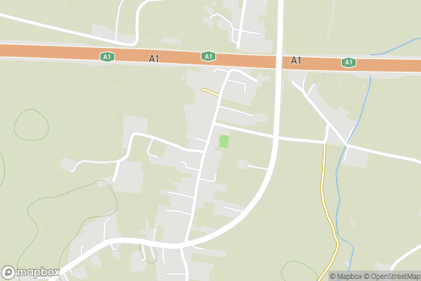 static Mapbox map