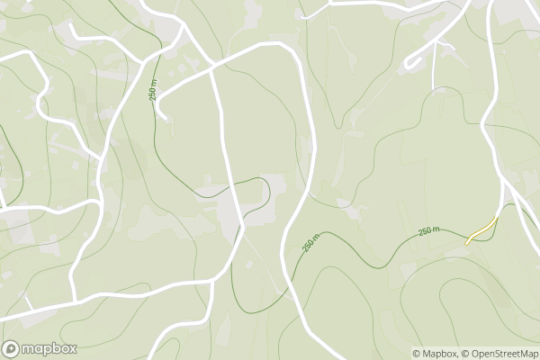 static Mapbox map