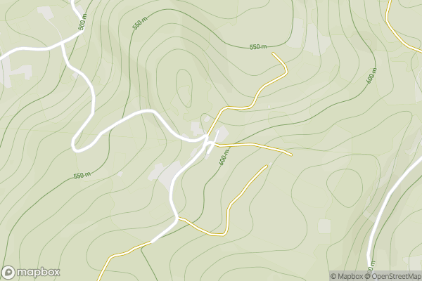 static Mapbox map