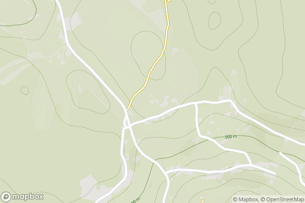 static Mapbox map