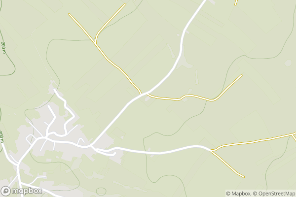 static Mapbox map