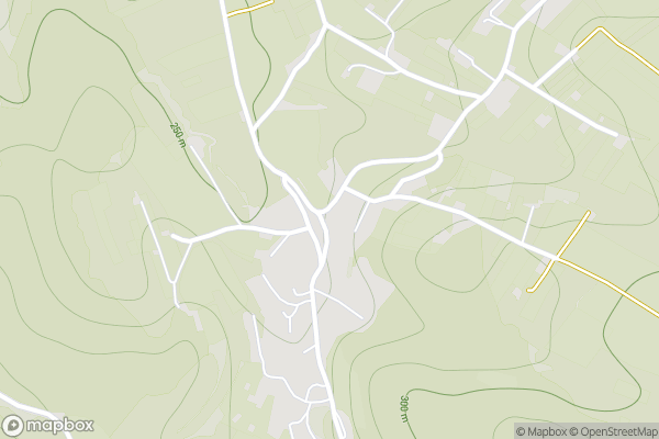 static Mapbox map