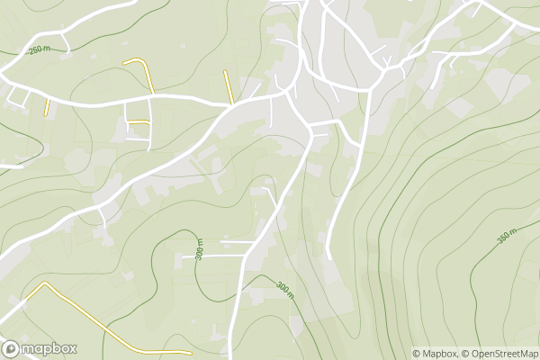 static Mapbox map