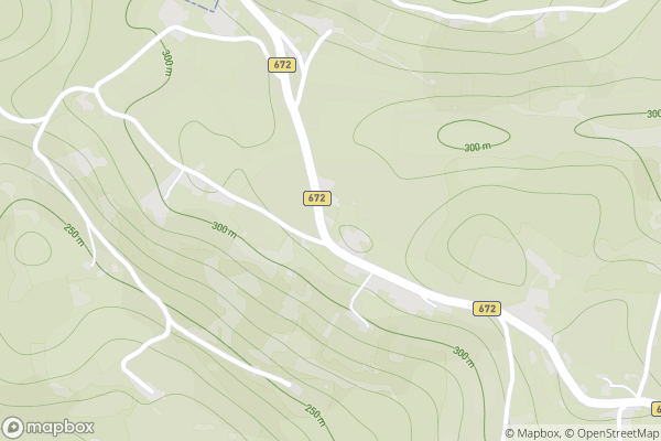static Mapbox map