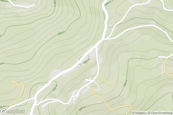 static Mapbox map