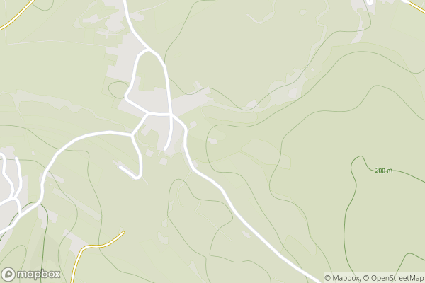 static Mapbox map
