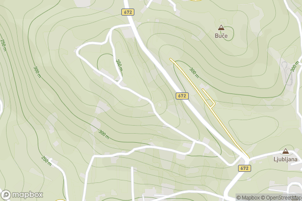 static Mapbox map