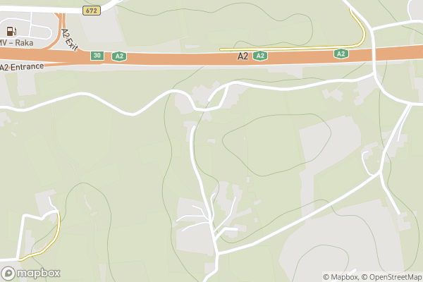 static Mapbox map