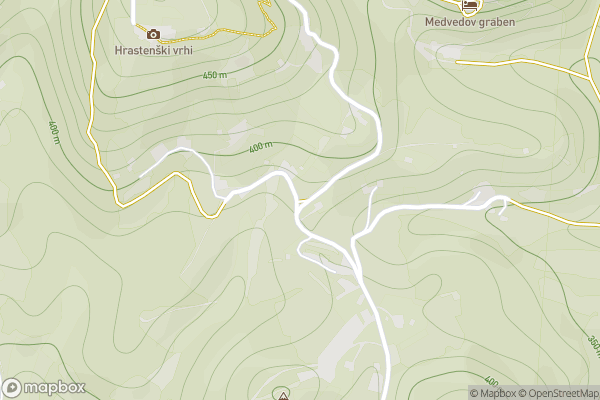 static Mapbox map