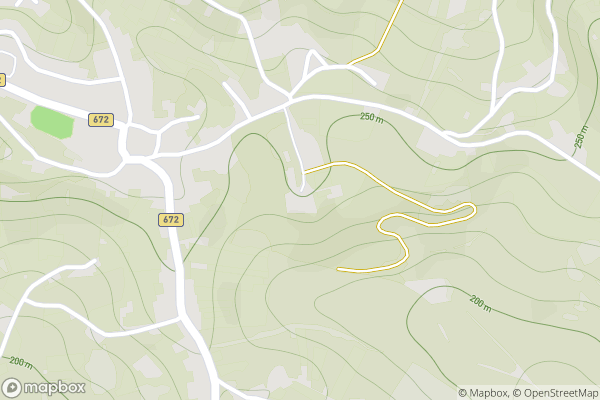 static Mapbox map