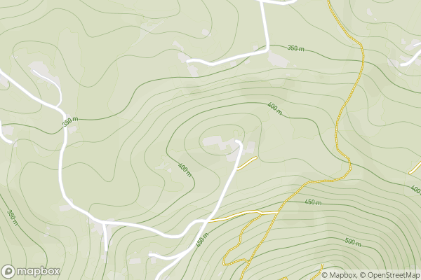 static Mapbox map
