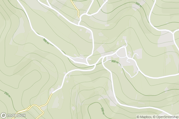 static Mapbox map