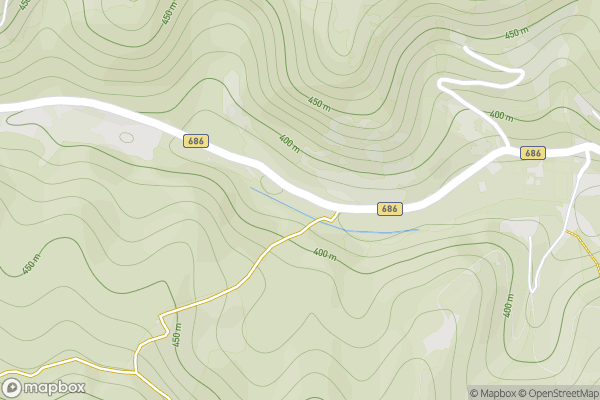 static Mapbox map