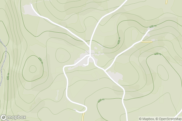static Mapbox map