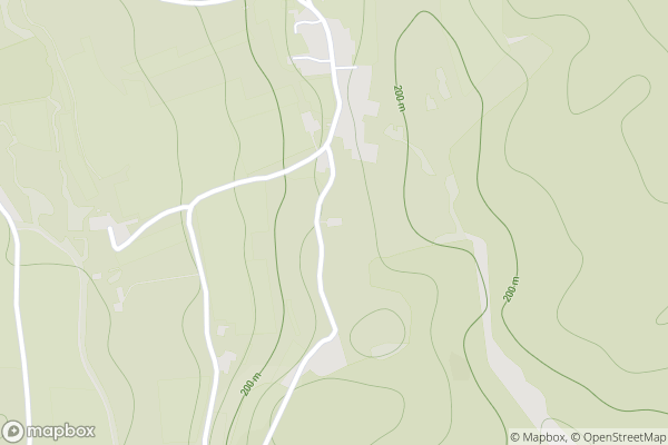 static Mapbox map