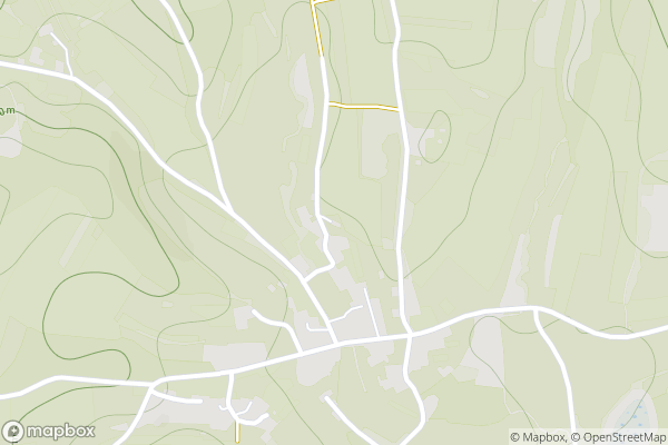 static Mapbox map