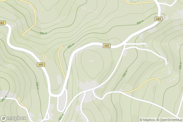 static Mapbox map