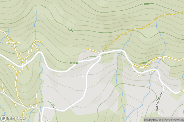 static Mapbox map