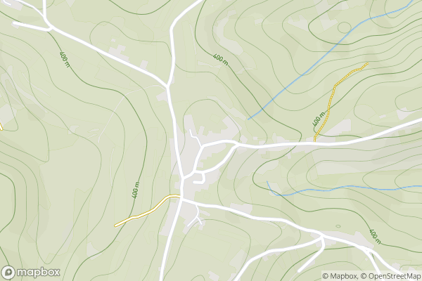 static Mapbox map