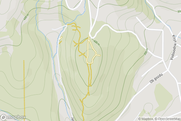 static Mapbox map