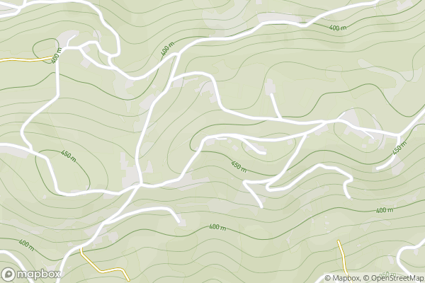 static Mapbox map