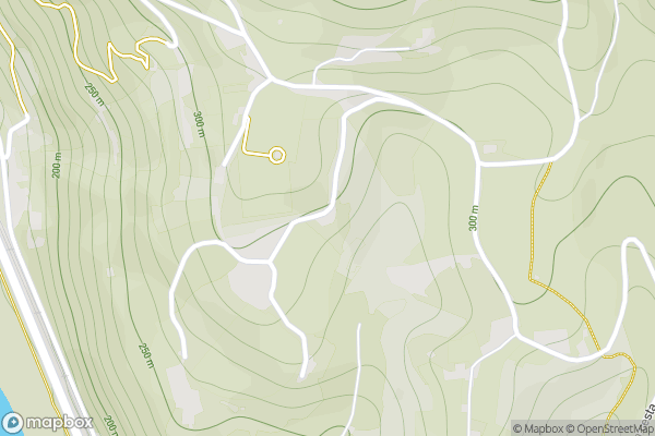 static Mapbox map