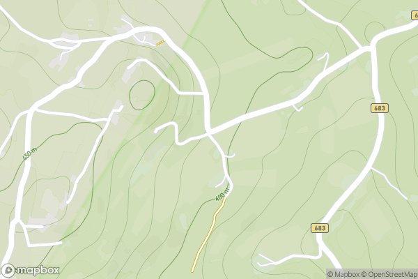 static Mapbox map