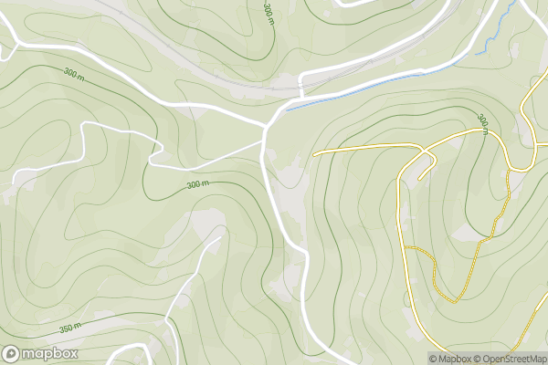static Mapbox map
