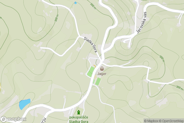 static Mapbox map