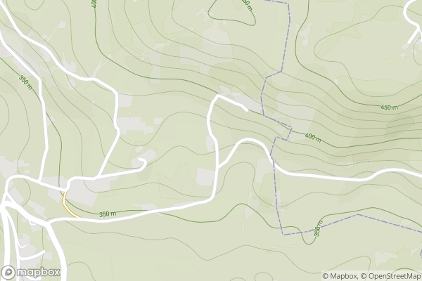 static Mapbox map